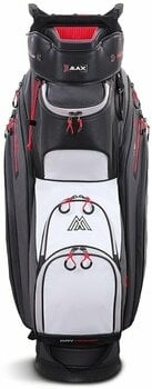 Golf Bag Big Max Dri Lite Style Charcoal/Black/White/Red Golf Bag - 4