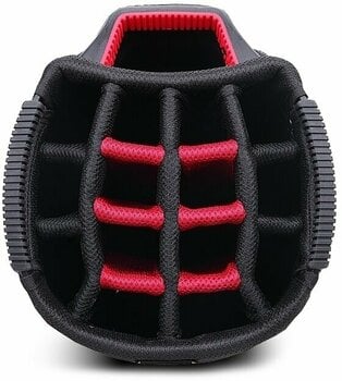 Golf Bag Big Max Dri Lite Style Charcoal/Black/White/Red Golf Bag - 6