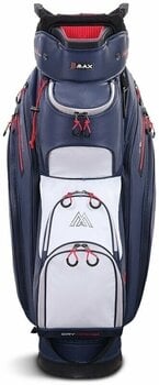 Cart Bag Big Max Dri Lite Style Navy/White/Red Cart Bag - 2