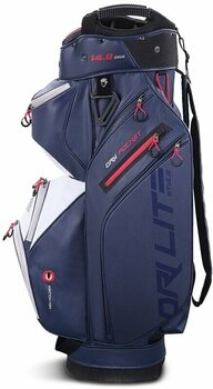 Golf Bag Big Max Dri Lite Style Navy/White/Red Golf Bag - 3