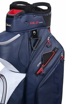 Golf Bag Big Max Dri Lite Style Navy/White/Red Golf Bag - 9