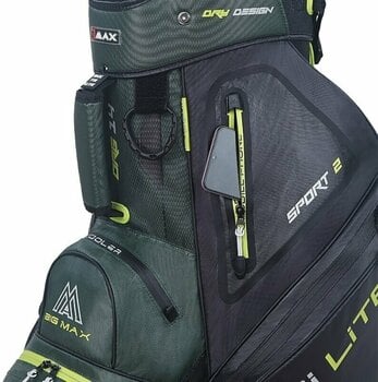Golf Bag Big Max Dri Lite Sport 2 Forest Green/Black/Lime Golf Bag - 9
