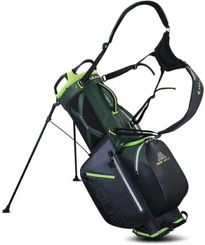 Stand Bag Big Max Aqua Eight G Forest Green/Black/Lime Stand Bag - 2