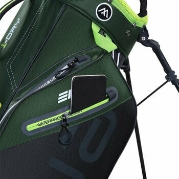 Golf Bag Big Max Aqua Eight G Forest Green/Black/Lime Golf Bag - 11