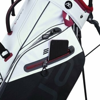 Golf Bag Big Max Aqua Eight G White/Black/Merlot Golf Bag - 10