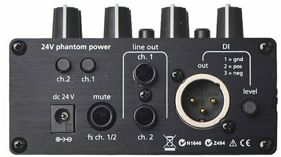 Pré-ampli pour microphone AER Pocket Tool Dual Mix-2 - 2