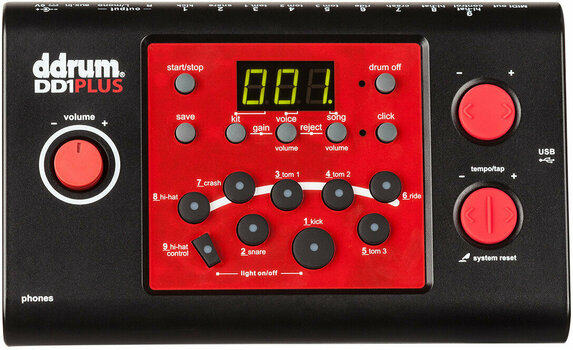 Electronic Drumkit DDRUM DD1 Plus Drum set - 3