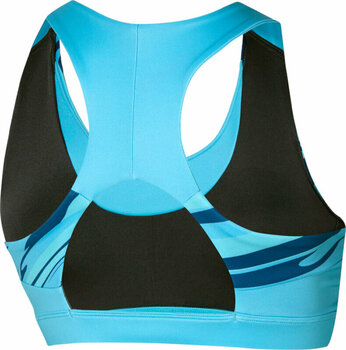 Grudnjak za trčanje
 Mizuno Alpha Graphic Bra Maui Blue L Grudnjak za trčanje - 2