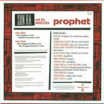Disque vinyle Sun Ra - Prophet (Yellow Coloured) (LP) - 5