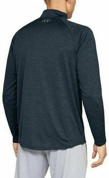 Hoodie/Sweater Under Armour Men's UA Tech 2.0 1/2 Zip Long Sleeve Academy/Steel L - 4