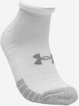 Ponožky Under Armour UA Heatgear Low Cut 3pk Ponožky Steel/White XL - 4