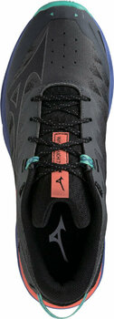 Trail running shoes Mizuno Wave Daichi 7 Iron Gate/Ebony/Living Coral 45 Trail running shoes - 3