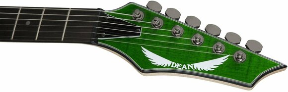 Guitare électrique Dean Guitars Custom 350 Trans Green - 4