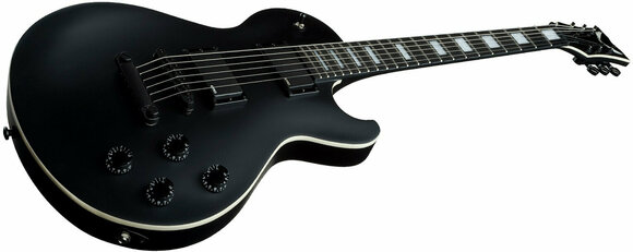 E-Gitarre Dean Guitars Thoroughbred Stealth Black Satin - 4