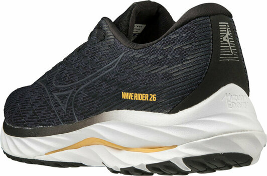 Road running shoes Mizuno Wave Rider 26 Odyssey Gray/Metallic Gray/Pale Marigold 46 Road running shoes - 4
