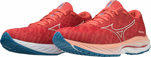 Road running shoes
 Mizuno Wave Rider 26 Spiced Coral/Vaporous Gray/French Blue 40 Road running shoes - 7