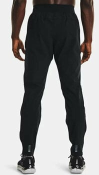 Bežecké nohavice/legíny Under Armour Men's UA OutRun The Storm Pant Black/Black/Reflective S Bežecké nohavice/legíny - 4