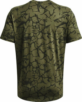 Fitness shirt Under Armour Men's UA Rush Energy Print Short Sleeve Marine OD Green/Black S Fitness shirt - 2