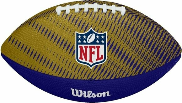 American football Wilson NFL JR Team Tailgate Football Baltimore Ravens Yellow/Blue American football - 3