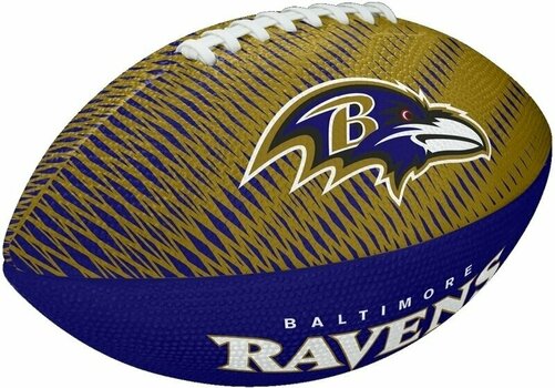 American football Wilson NFL JR Team Tailgate Football Baltimore Ravens Yellow/Blue American football - 5