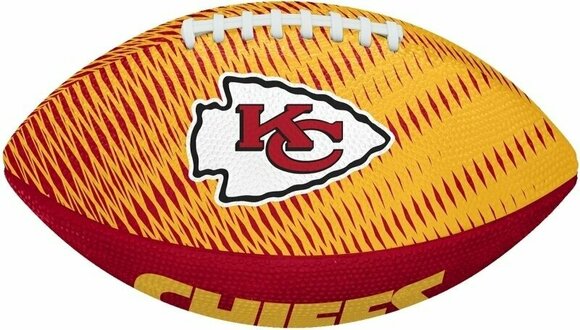 American football Wilson NFL JR Team Tailgate Football Kansas City Chiefs Red/Yellow American football - 2