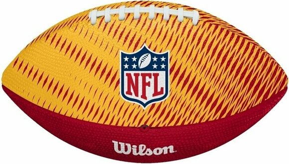 Fotbal american Wilson NFL JR Team Tailgate Football Kansas City Chiefs Red/Yellow Fotbal american - 3