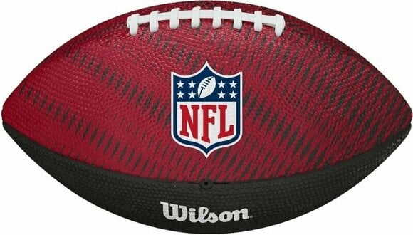 Ameriški nogomet Wilson NFL JR Team Tailgate Football Tampa Bay Buccaneers Black/Red Ameriški nogomet - 3