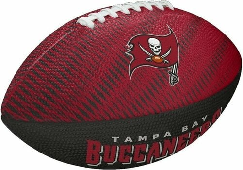 Американски футбол Wilson NFL JR Team Tailgate Football Tampa Bay Buccaneers Black/Red Американски футбол - 5