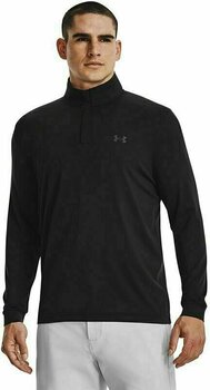 Pulover s kapuco/Pulover Under Armour Men's UA Playoff 1/4 Zip Black/Jet Gray L - 3