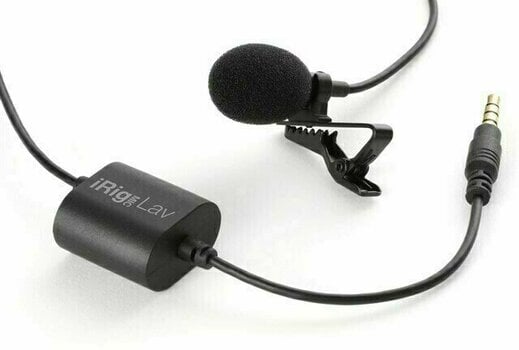 Microfoon voor smartphone IK Multimedia iRig Mic Lav 2 Pack - 10