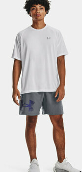 Фитнес тениска Under Armour Men's UA Tech Reflective Short Sleeve White/Reflective 2XL Фитнес тениска - 6