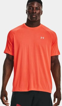 Фитнес тениска Under Armour Men's UA Tech Reflective Short Sleeve After Burn/Reflective 2XL Фитнес тениска - 3