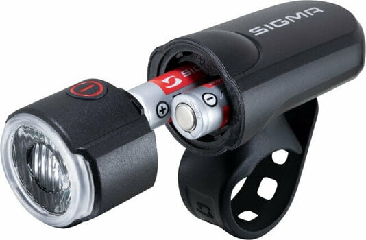 Oświetlenie rowerowe przednie Sigma Aura 30 lux Black Oświetlenie rowerowe przednie - 2