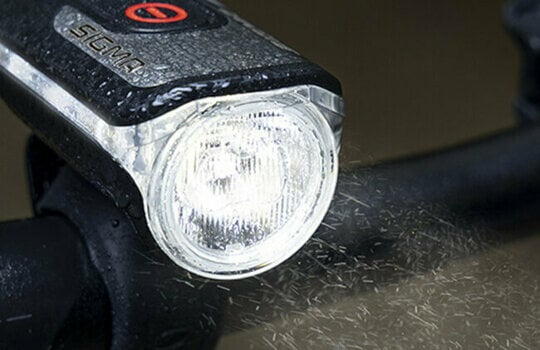 Oświetlenie rowerowe przednie Sigma Aura 80 lux Black/Grey Oświetlenie rowerowe przednie - 3