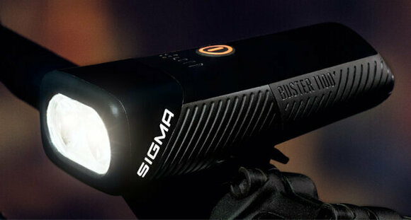 Cyklistické světlo Sigma Buster Black Front 1100 lm / Rear 150 lm Cyklistické světlo - 2