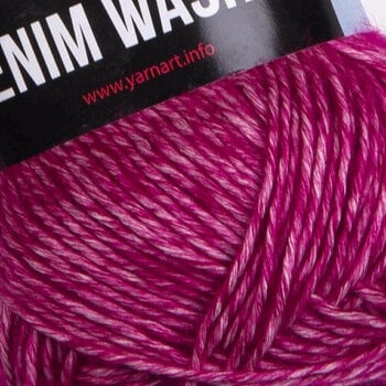 Strickgarn Yarn Art Denim Washed 920 Magenta - 2