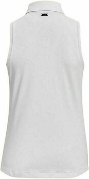 Chemise polo Under Armour Women's UA Zinger Sleeveless White/Halo Gray/Metallic Silver S Chemise polo - 2