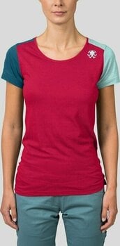 Ulkoilu t-paita Rafiki Chulilla Lady T-Shirt Short Sleeve Earth Red 38 Ulkoilu t-paita - 3