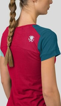 Ulkoilu t-paita Rafiki Chulilla Lady T-Shirt Short Sleeve Earth Red 38 Ulkoilu t-paita - 6