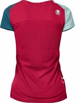 Koszula outdoorowa Rafiki Chulilla Lady T-Shirt Short Sleeve Earth Red 40 Koszula outdoorowa - 2