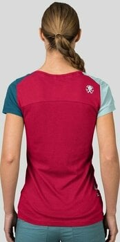 Outdoorové tričko Rafiki Chulilla Lady T-Shirt Short Sleeve Earth Red 40 Outdoorové tričko - 5