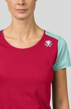 Outdoorové tričko Rafiki Chulilla Lady T-Shirt Short Sleeve Earth Red 40 Outdoorové tričko - 7