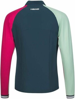 Tenisové tričko Head Breaker Jacket Women Pastel Green/Navy S Tenisové tričko - 2