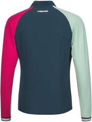 Tennis T-shirt Head Breaker Jacket Women Pastel Green/Navy - 1