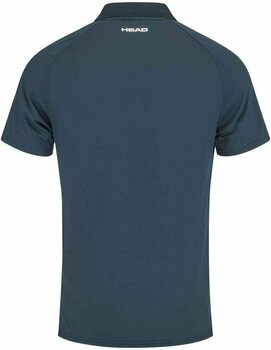 Tenisové tričko Head Performance Polo Shirt Men Navy/Print Perf L Tenisové tričko - 2