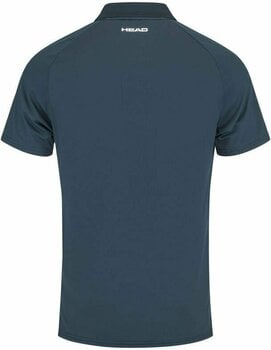T-shirt de ténis Head Performance Polo Shirt Men Navy/Print Perf M T-shirt de ténis - 2