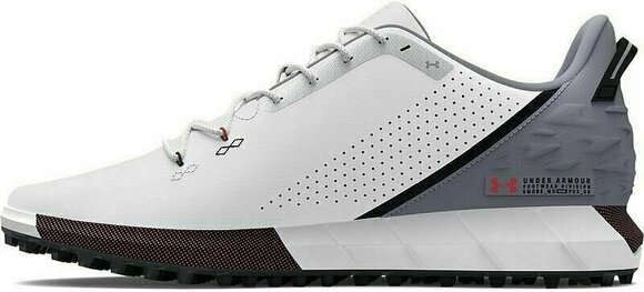 Pantofi de golf pentru bărbați Under Armour Men's UA HOVR Drive Spikeless Wide Golf Shoes White/Mod Gray/Black 44 - 2