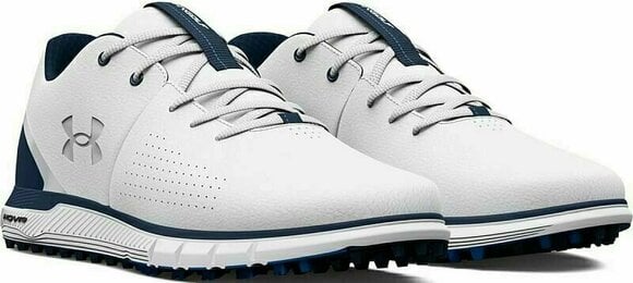 Heren golfschoenen Under Armour Men's UA HOVR Fade 2 Spikeless Golf Shoes White/Academy 45,5 - 3