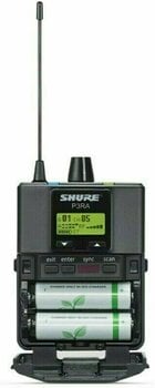 Componente intra-auricular sem fios Shure P3RA-H20 - PSM 300 Bodypack Receiver H20: 518–542 MHz - 2