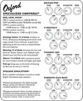 Gitarski efekt Tech 21 Character Series Oxford - 2